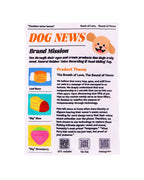 2-Pack Bundle Newspaper Interactive Crinkle Dog Toy for Boredom Relief