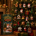 Build & Hang Christmas Countdown – 24 Mini Holiday Brick Ornaments