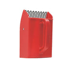 Handheld Berry Picker Comb – Blueberry & Blackberry Rake, Ergonomic Garden Tool (Red)