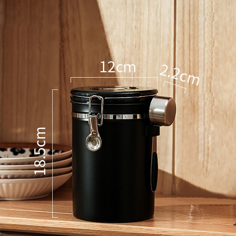 Stainless steel airtight storage