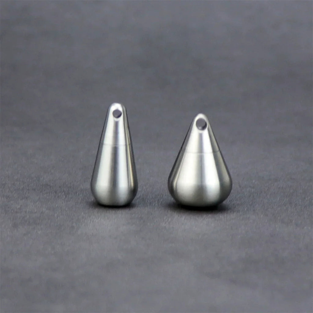 Titanium Droplet Mini Pill Box - Waterproof Travel Case