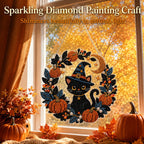 DIY Halloween Diamond Painting Hanging Ornament Kit