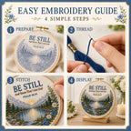 Faith & Scripture Embroidery Kit