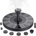 Solar Floating Fountain Pump Garden Water Fountain for Bird Bath Pond and Pool