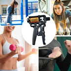 Adjustable 5-165kg Heavy Hand Grip Strengthener - Finger Expander for Arm, Wrist, and Forearm Training