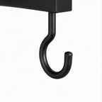 Wall Mounted Bird Bath, 4-in-1 Outdoor Garden Bracket with Feeder Hook