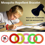 24 Pack Anti Bug Insect Pest Repellent Bracelet Wrist Band Natural Protection