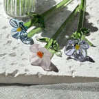 Mini Glass Flower Bouquet