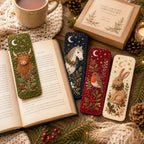 DIY Felt Embroidery Bookmark Kit