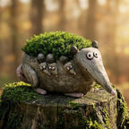 Cute Animal Resin Planter, Whimsical Plant Pot Decor for Succulents