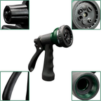 7 Way Adjustable Garden Hose Spray Nozzle - 7 Watering Patterns