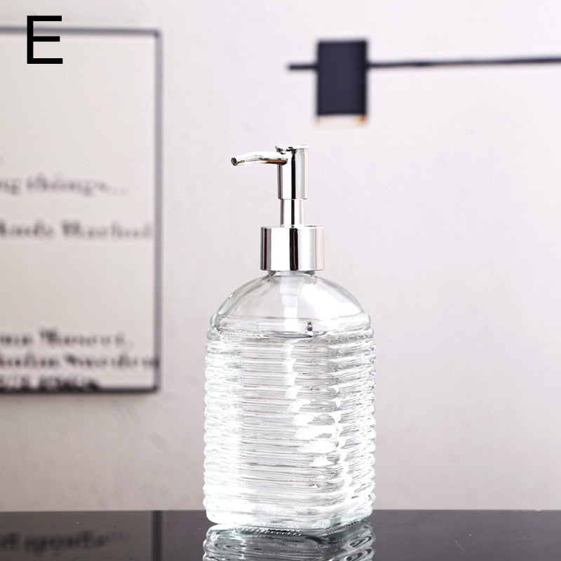 Glass Liquid Soap Dispenser