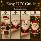 Beginner-Friendly Christmas Character DIY Ornament Kit