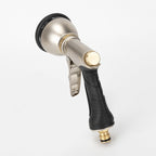 Heavy Duty Metal Garden Hose Nozzle with 9 Spray Patterns