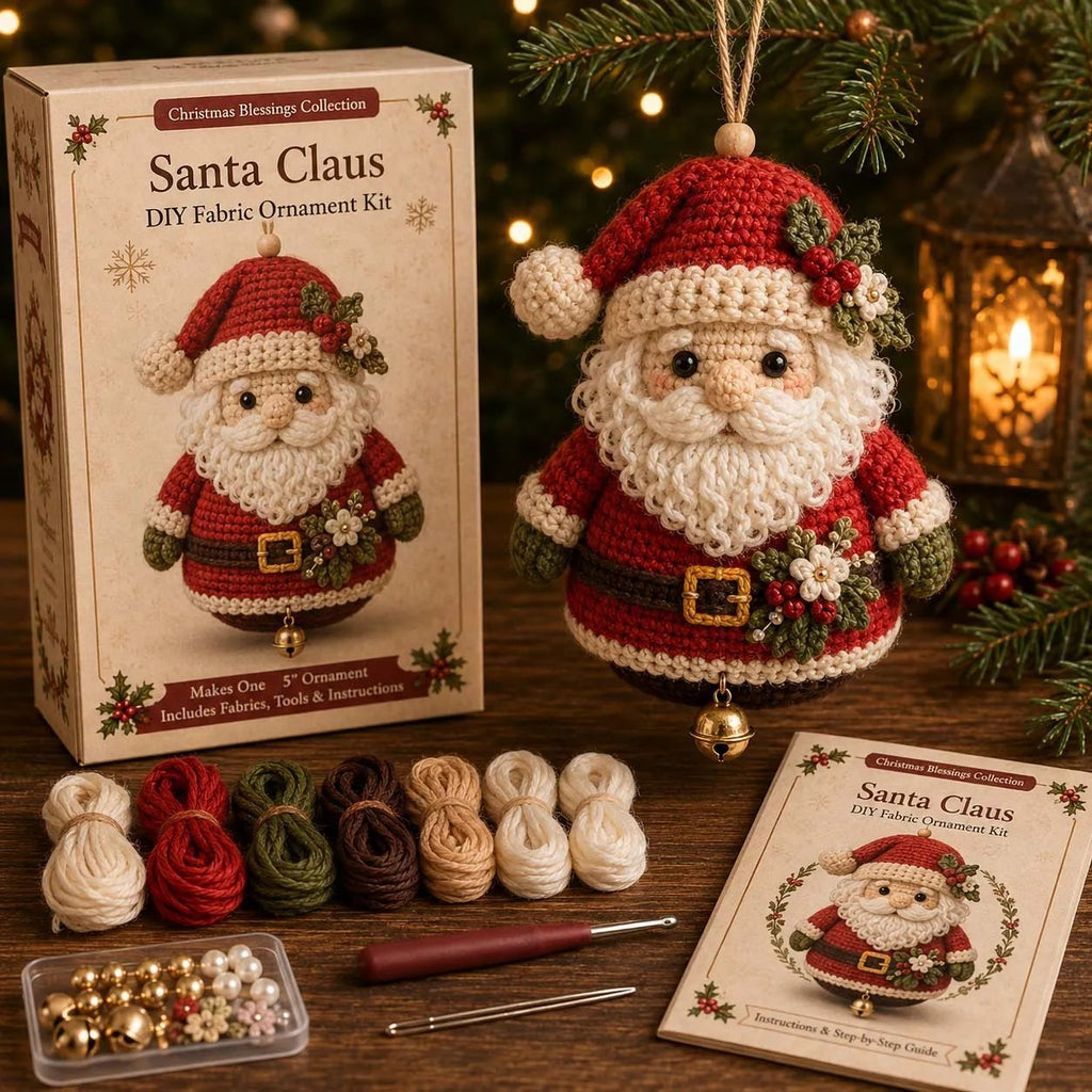 Beginner-Friendly Christmas Character DIY Ornament Kit