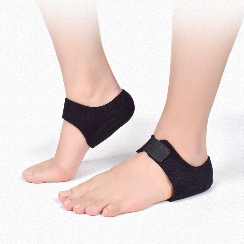 Heel protection silicone sleeve padding