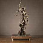 Decoration statue of the goddess of justice