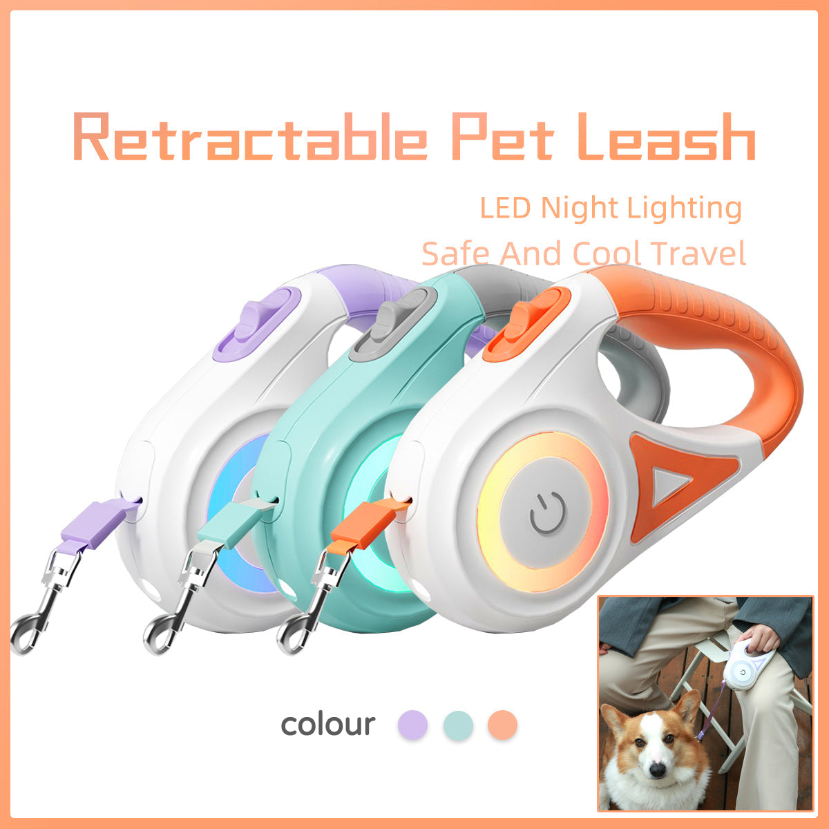 SatsusRetractable Dog Leash
