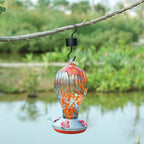 2 Pcs Metal Ant Moat for Hummingbird Feeder
