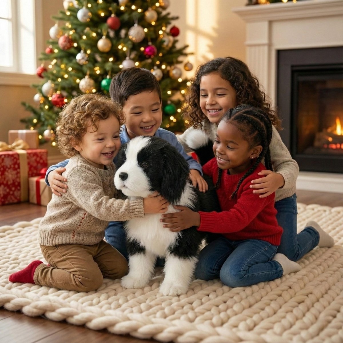 Interactive Robot Puppy | Realistic Electronic Dog Toy with Walking & Barking | Engaging Companion for Kids' Imaginative Play