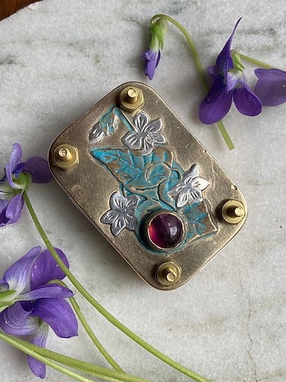 Mini Flower Press | Compact Botanical Keepsake Maker | Portable Craft Tool