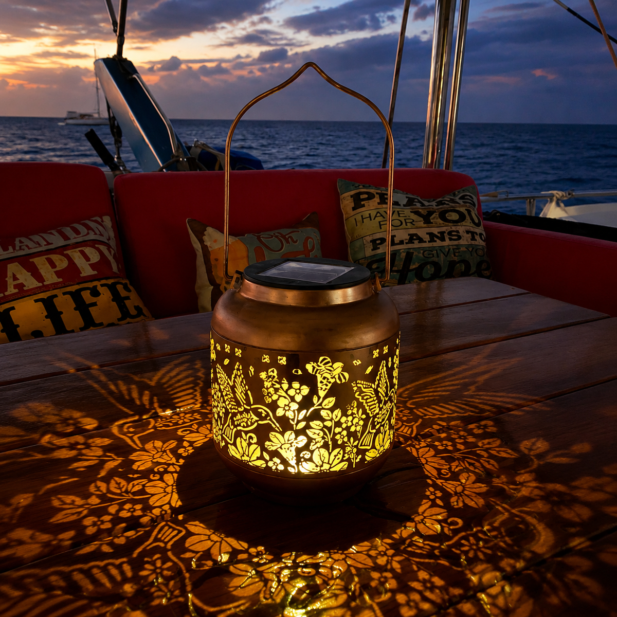 Butterfly Solar Lantern – Outdoor Hanging Garden Decor for Patio Yard