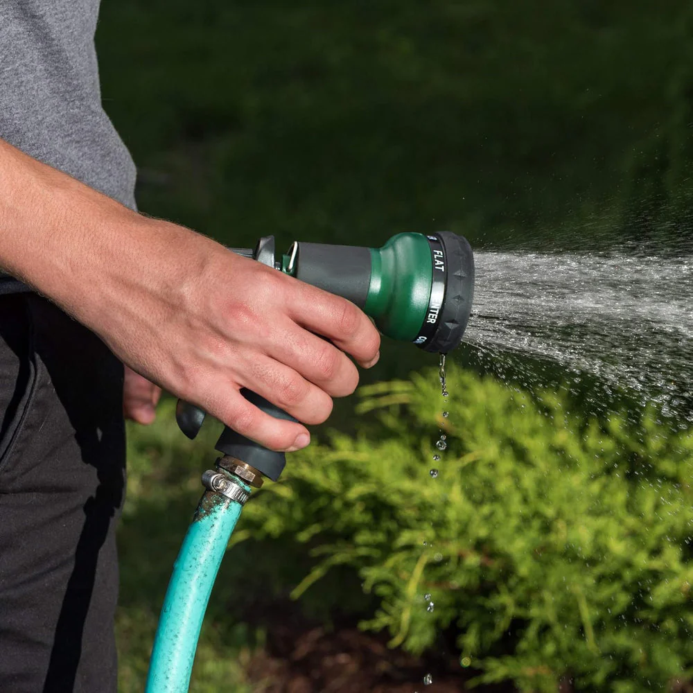 7 Way Adjustable Garden Hose Spray Nozzle - 7 Watering Patterns