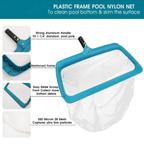 Professional Pool Skimmer Net with Ultra Fine Mesh Deep Nylon Bag