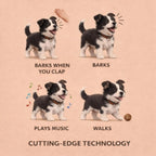 Interactive Robot Puppy | Realistic Electronic Dog Toy with Walking & Barking | Engaging Companion for Kids' Imaginative Play