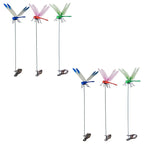 Dragonfly Clip with Waterproof Wings and Iron Reinforced Attachment for Mosquito Deterrent
