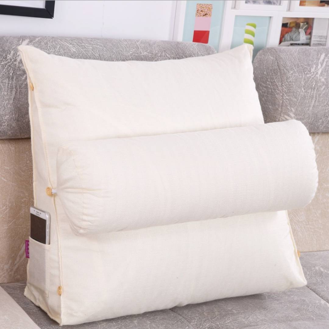 LoungeEase | Back Support Cushion Sofa for Ergonomic Comfort