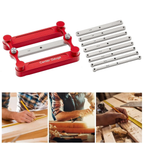 Stainless steel center marking gauge tool set for woodworking projects and precise measurements