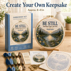 Faith & Scripture Embroidery Kit