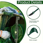Gardening Lawnmower Blade Cleaner Mower Cleaning Tool Scraper