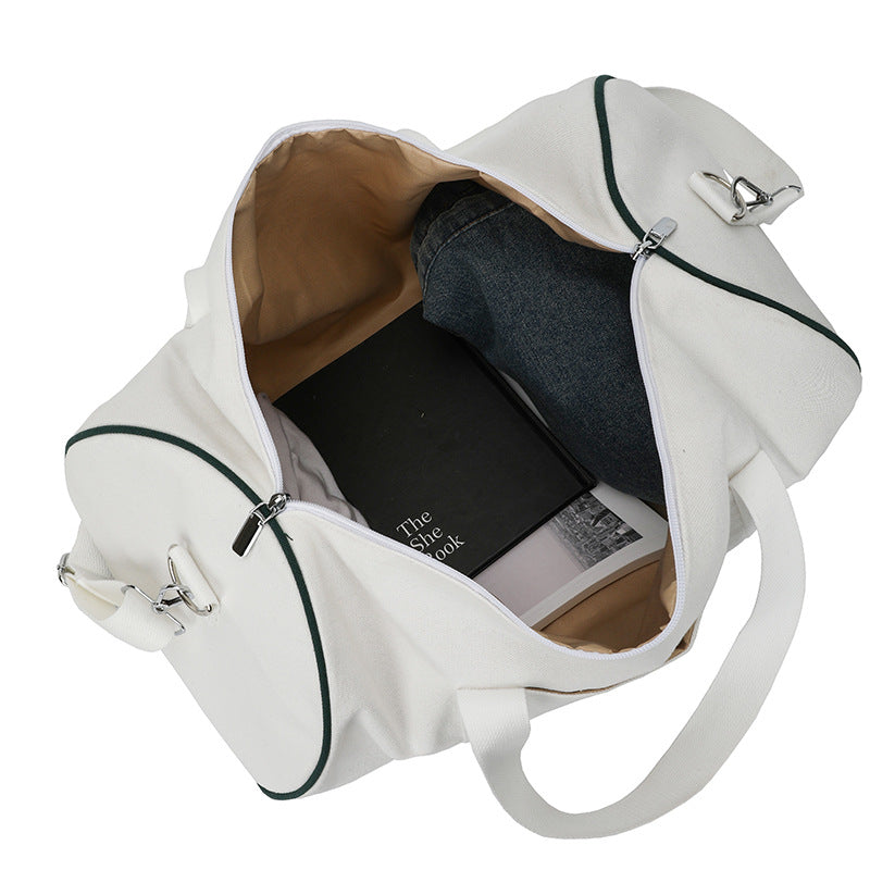 Canvas Duffle Bag for Gym Travel Weekend Shoulder Bag