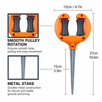 Garden Hose Stand for Outdoor Plants – Smooth Hose Guide & Positioner