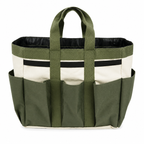 Garden Tool Organizer Tote Bag with Multiple Pockets