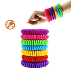 24 Pack Anti Bug Insect Pest Repellent Bracelet Wrist Band Natural Protection