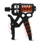 Adjustable 5-165kg Heavy Hand Grip Strengthener - Finger Expander for Arm, Wrist, and Forearm Training