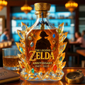 The Dazzling Legend Of Zelda 38th Anniversary 1987-2025 Whisky Bottle - A Masterpiece in Crystal & Spirit