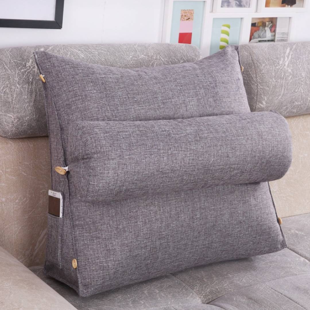 LoungeEase | Back Support Cushion Sofa for Ergonomic Comfort