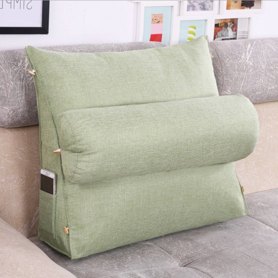 LoungeEase | Back Support Cushion Sofa for Ergonomic Comfort