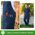 Gardener Canvas Gardening Apron