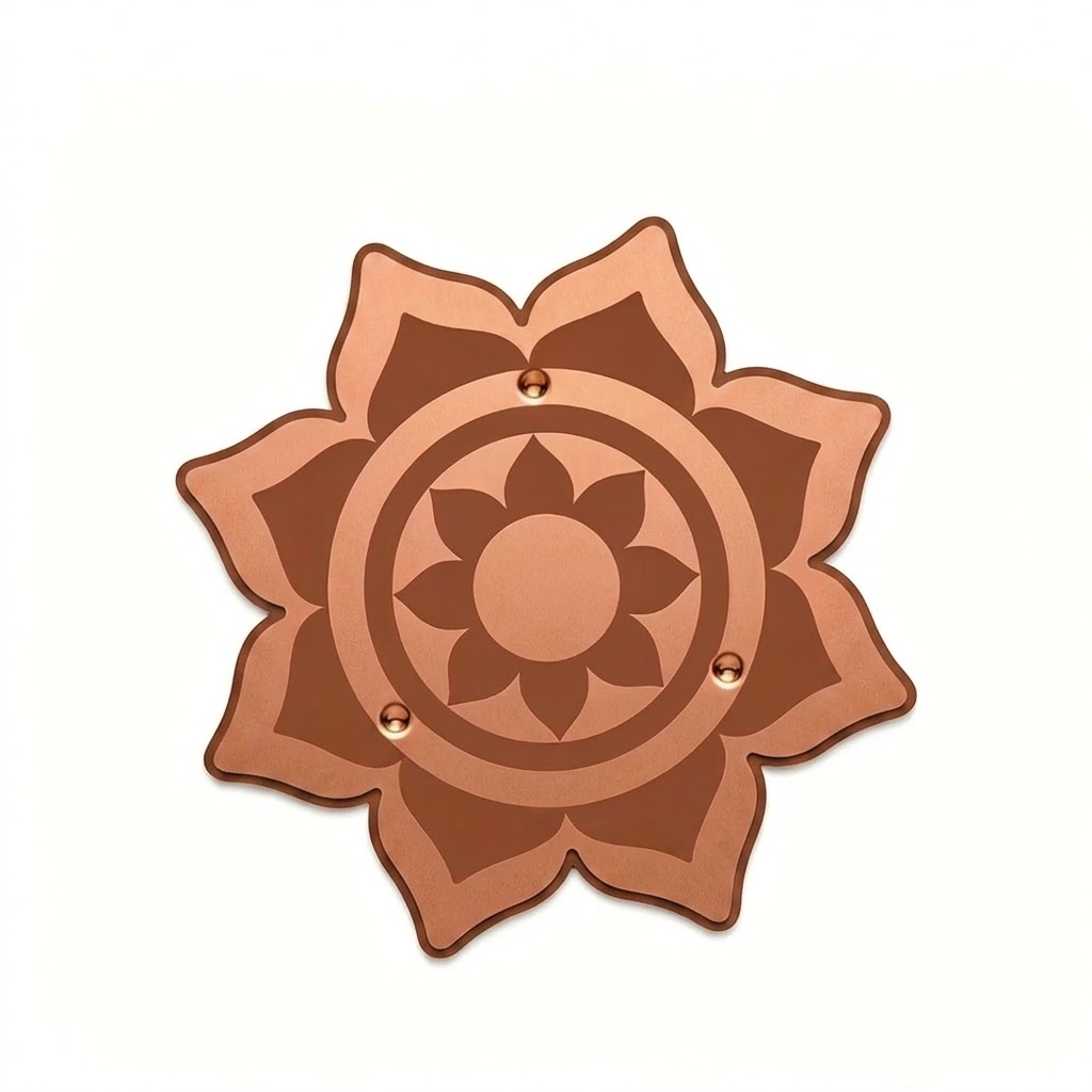 Copper Bird Bath Algae Control Disc for Cleaner Water