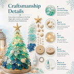 Beginner-Friendly DIY 3D Lighted Sea Glass-Style Art Kit Collection