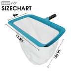 Professional Pool Skimmer Net with Ultra Fine Mesh Deep Nylon Bag
