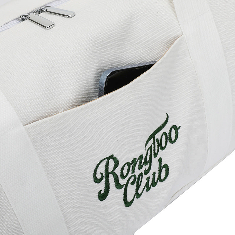 Canvas Duffle Bag for Gym Travel Weekend Shoulder Bag