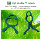20PCS Plant Support Clips for Garden Stakes and Climbing Plants