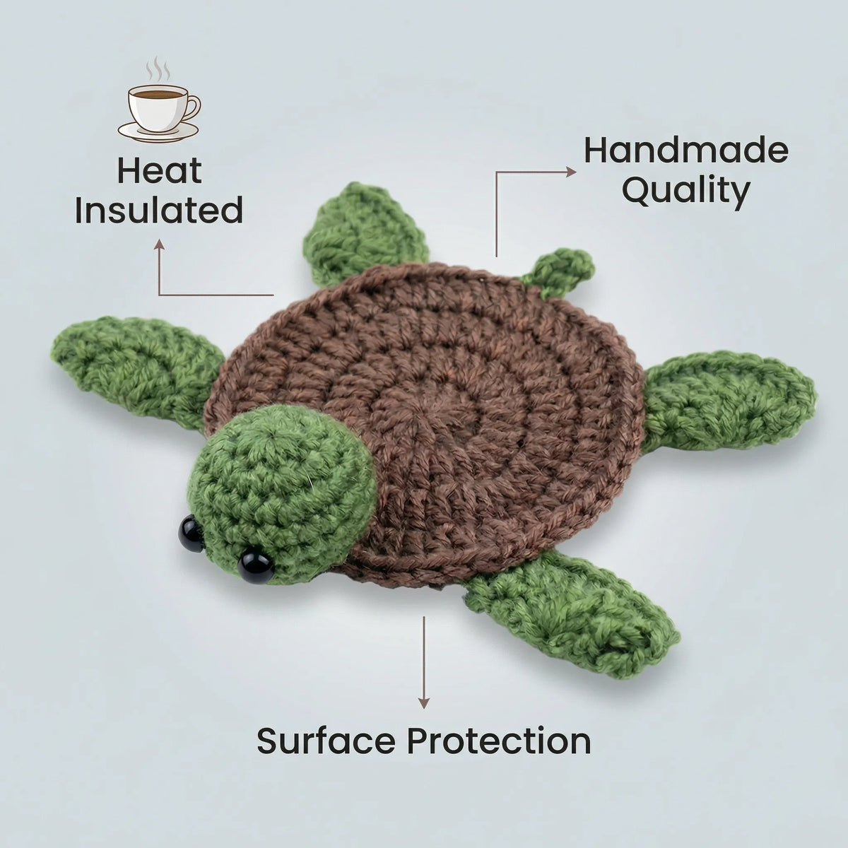 ShellCozy Coaster