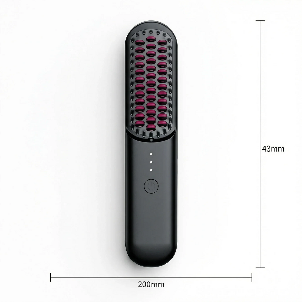 SilkGlide - Wireless Hair Straightener Brush